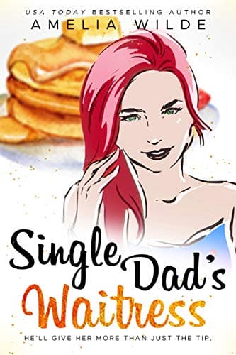 Single Dad's Waitress book cover