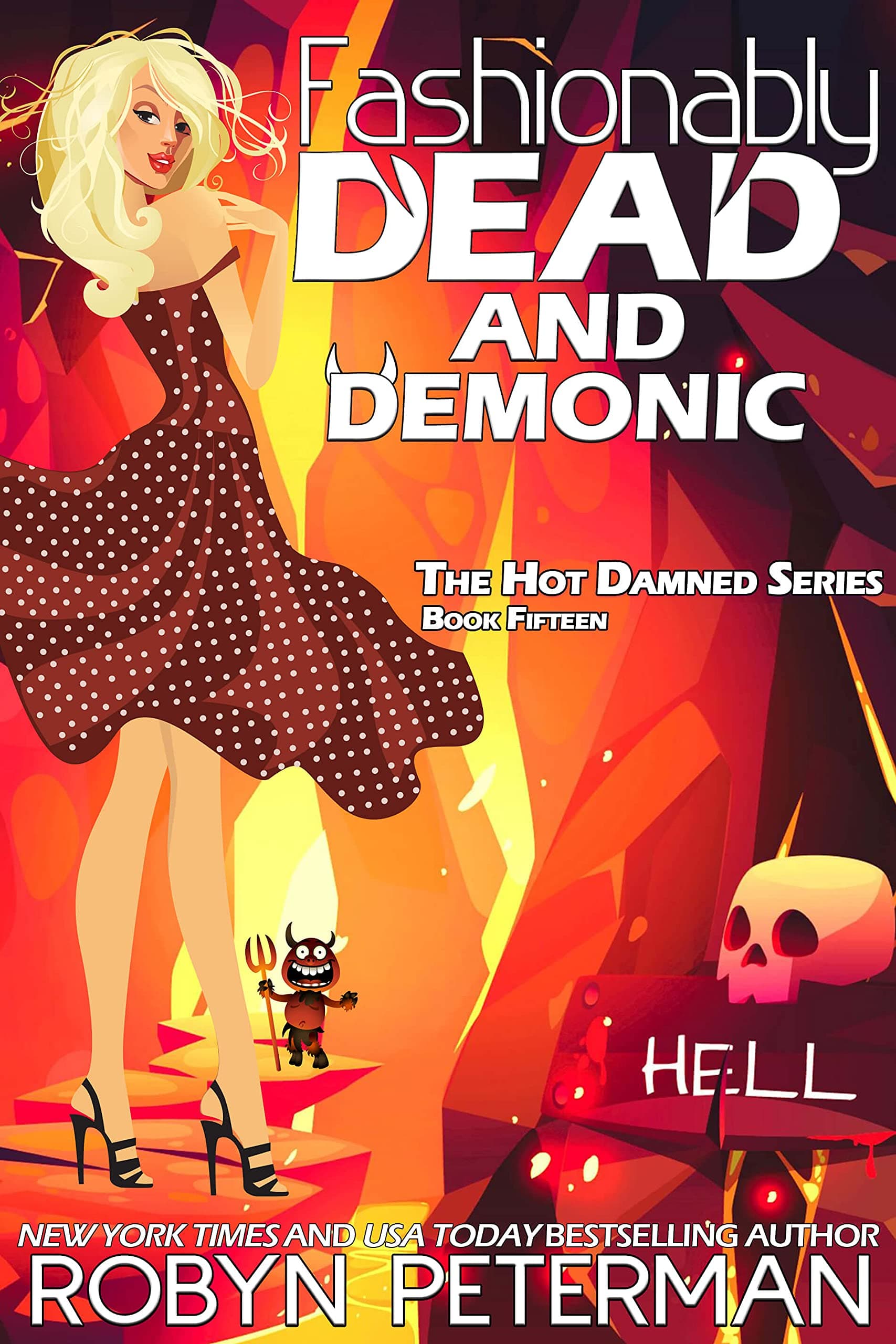 Fashionably Dead and Demonic book cover