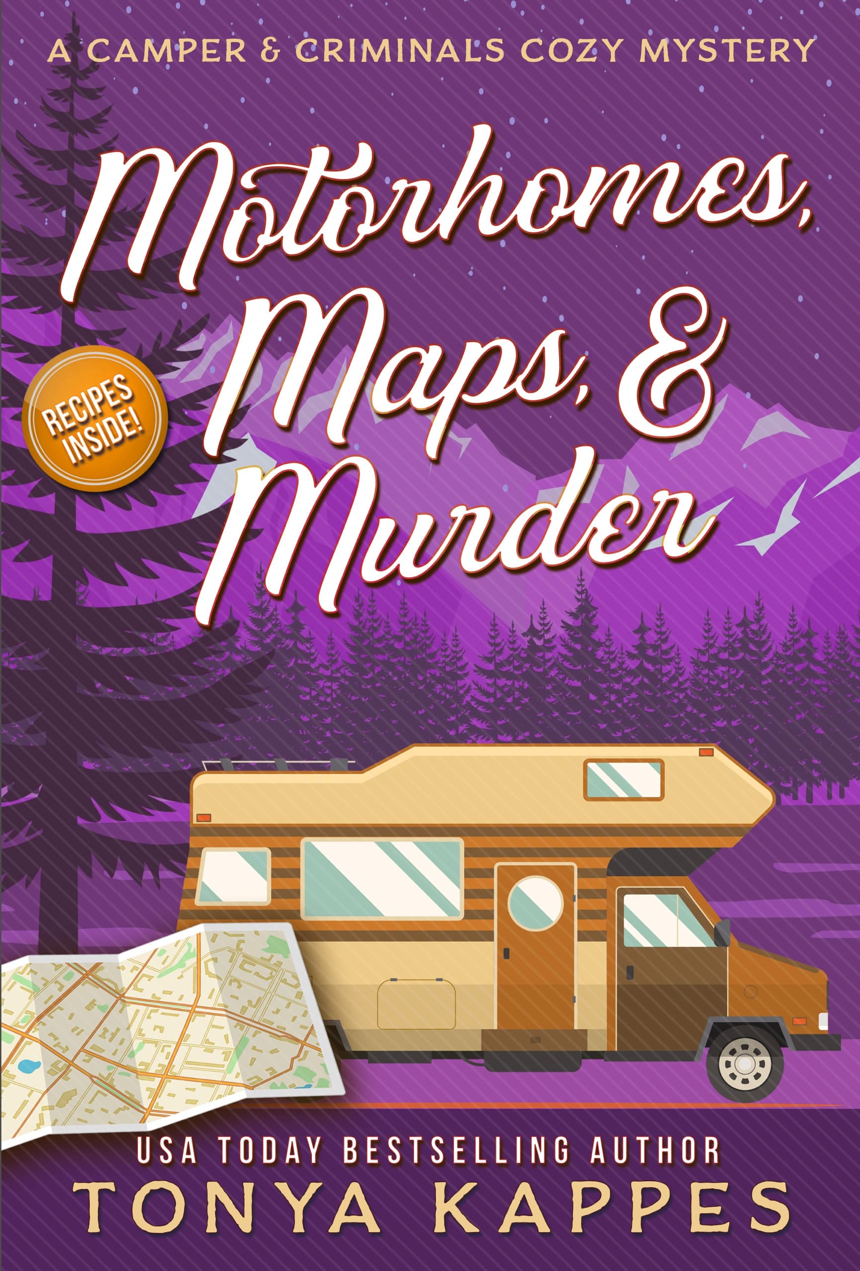 Motorhomes, Maps, & Murder book cover