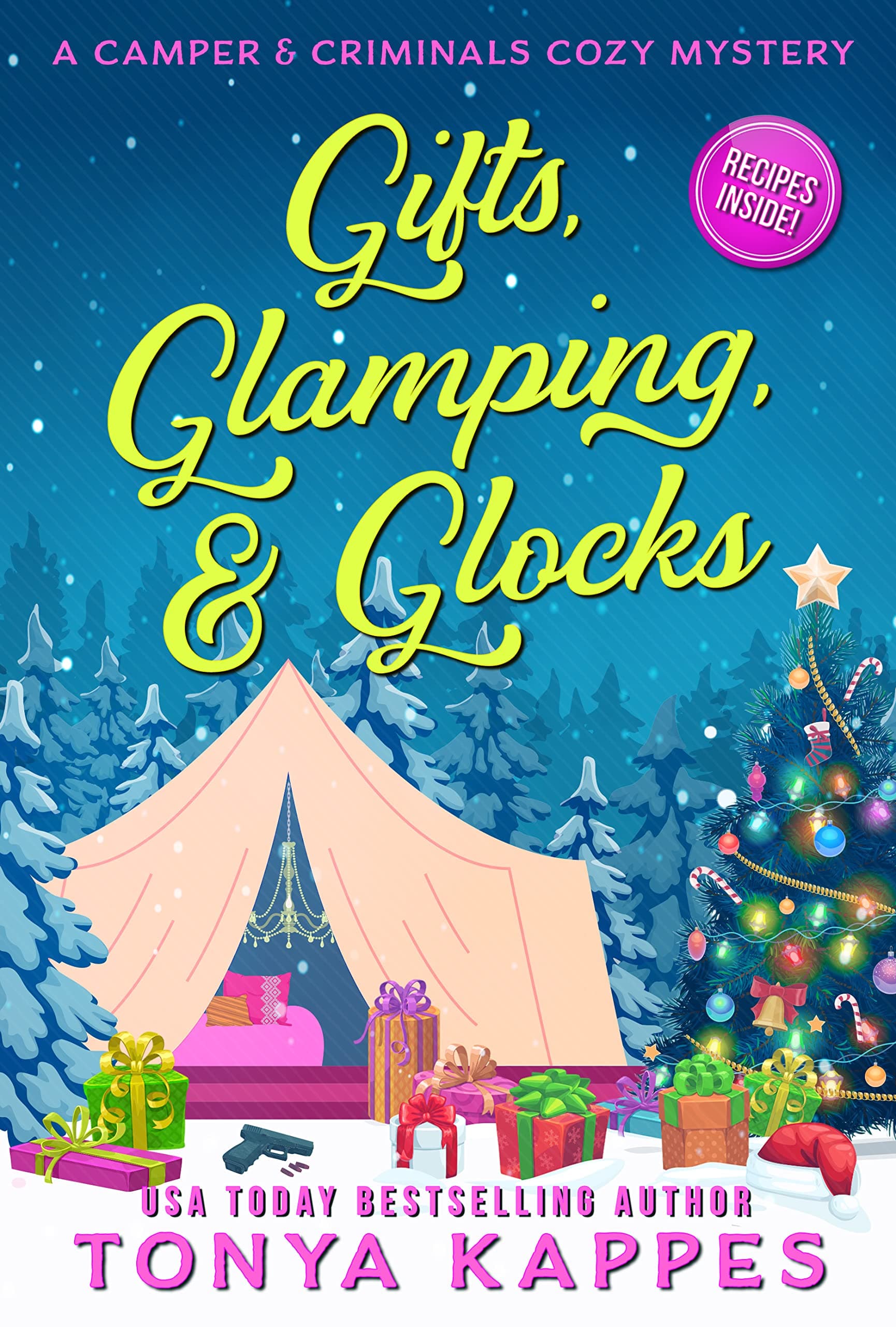 Gifts, Glamping, & Glocks book cover