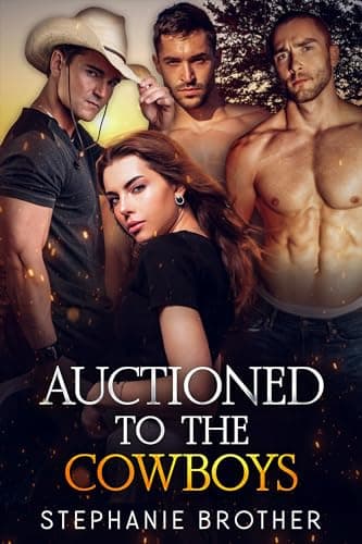 Auctioned to the Cowboys book cover