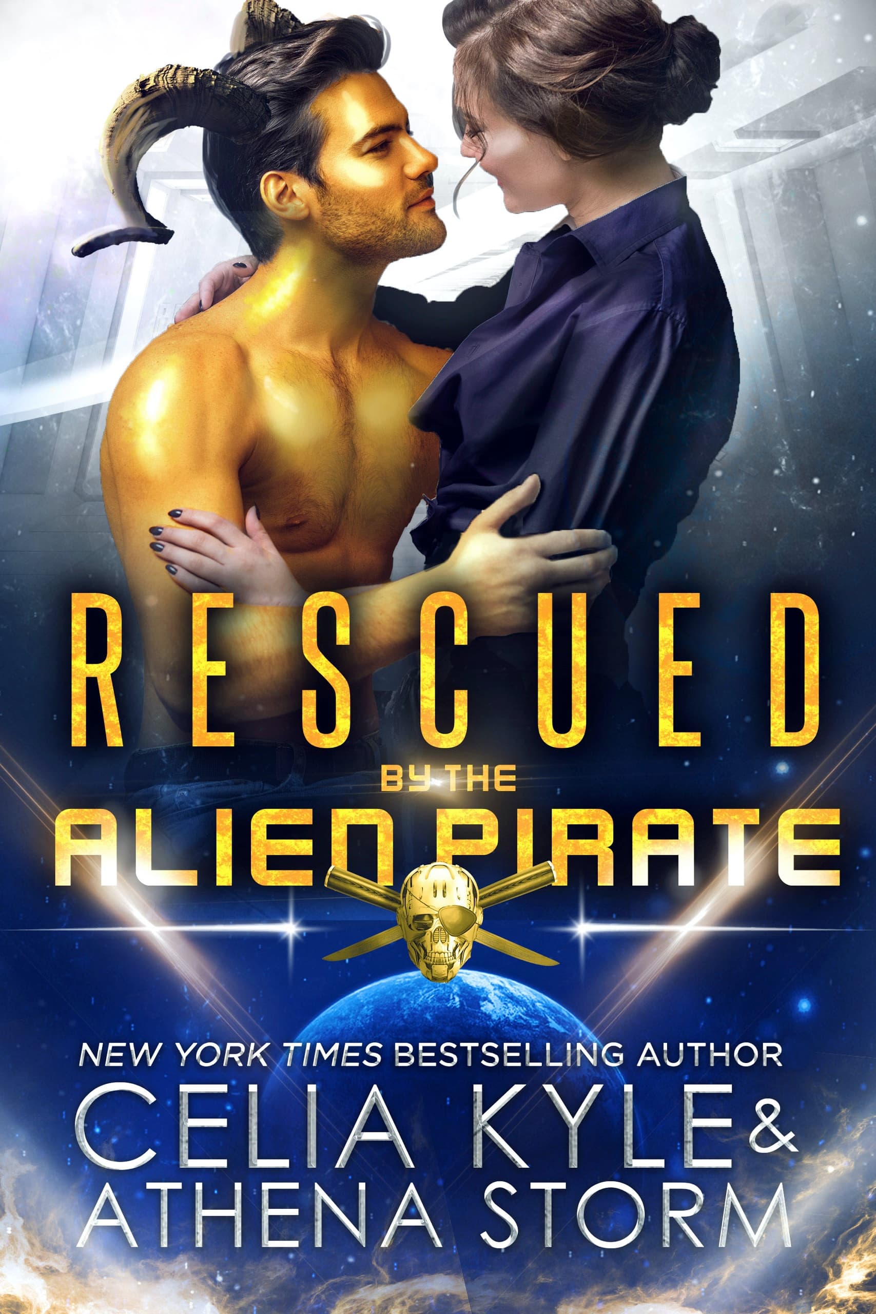 Rescued by the Alien Pirate book cover