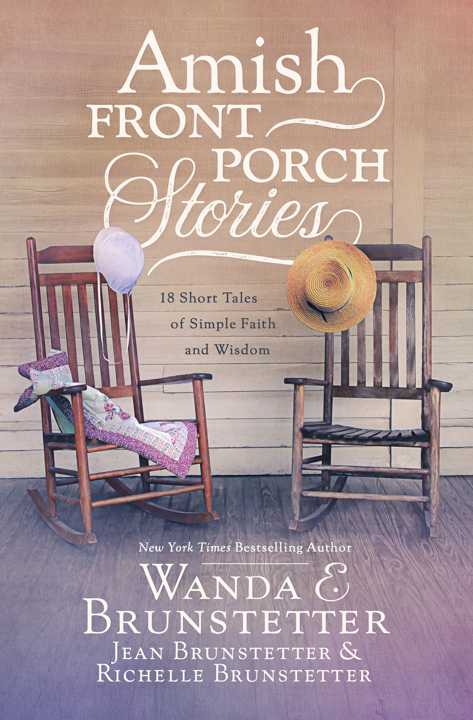 Amish Front Porch Stories: 18 Short Tales of Simple Faith and Wisdom book cover