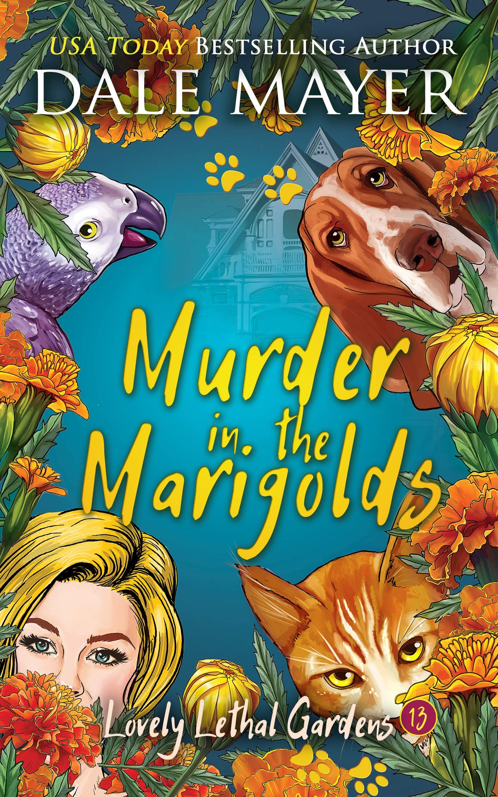 Murder in the Marigolds book cover
