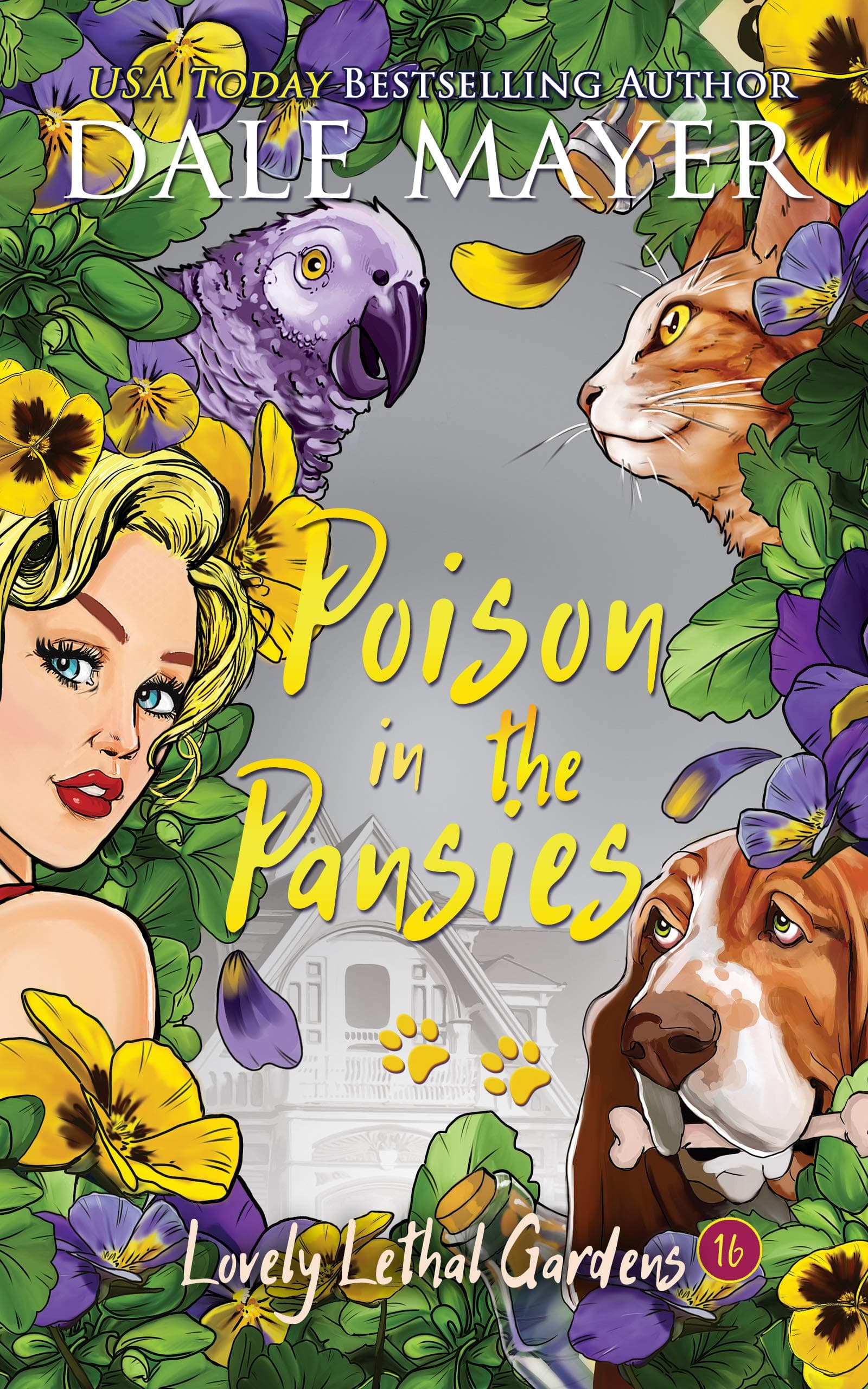 Poison in the Pansies book cover
