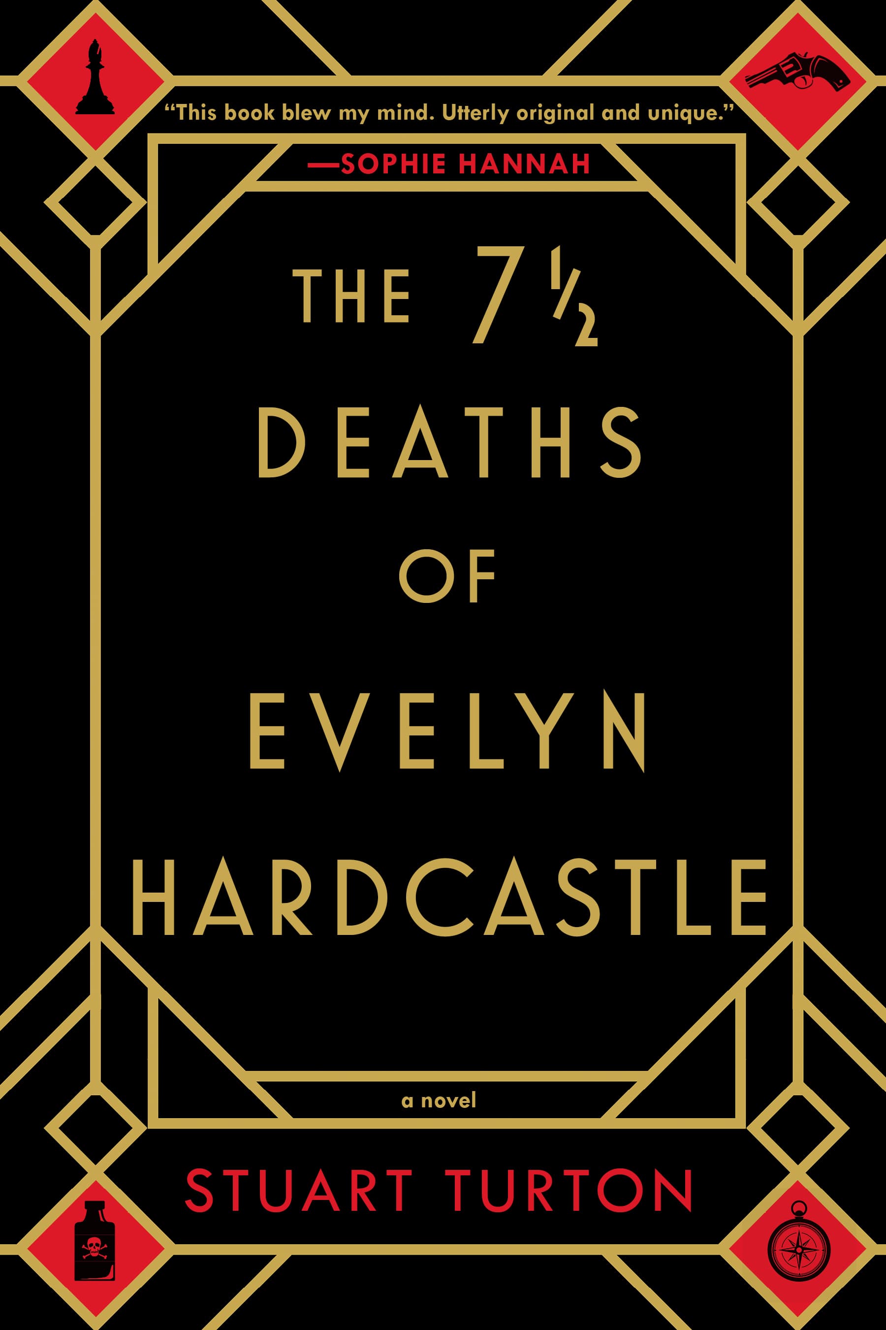 The 7 1/2 Deaths of Evelyn Hardcastle book cover