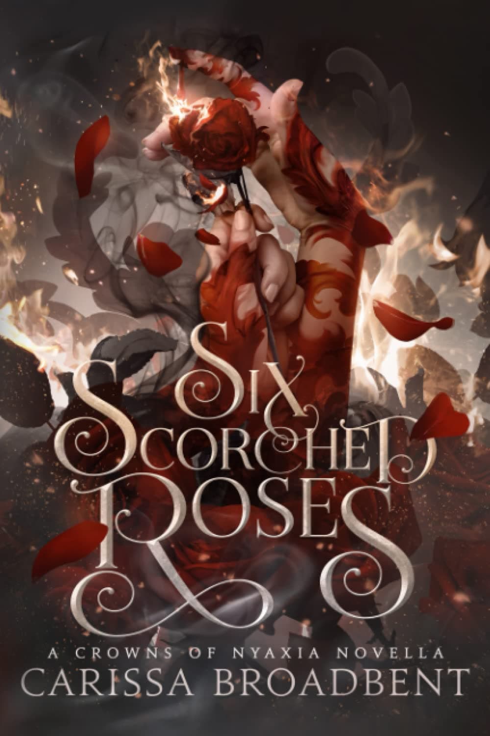 Six Scorched Roses book cover