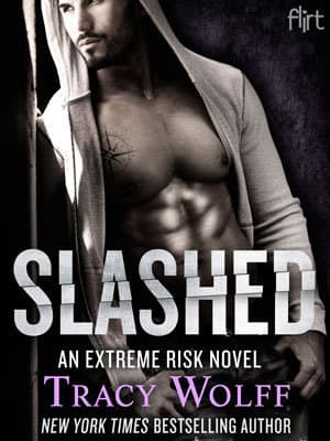 Slashed book cover