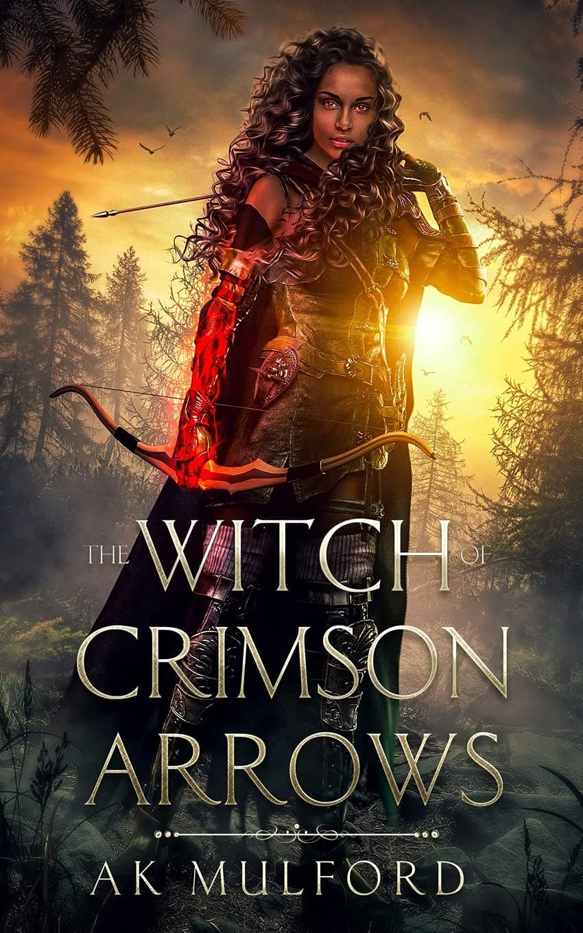 The Witch of Crimson Arrows book cover