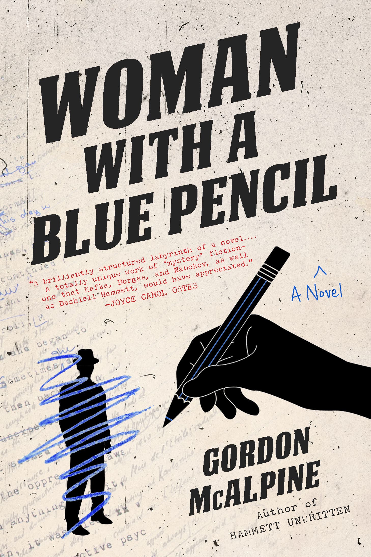 Woman with a Blue Pencil book cover