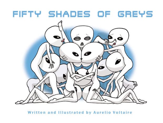 Fifty Shades of Greys book cover