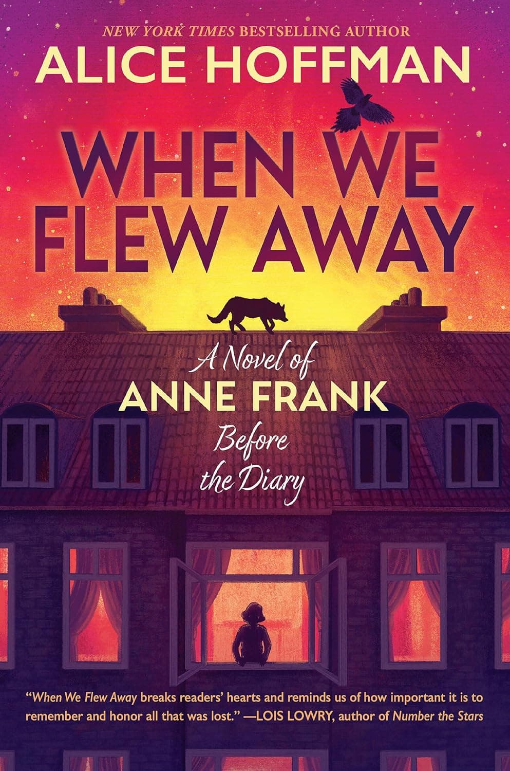 When We Flew Away: A Novel of Anne Frank Before the Diary book cover