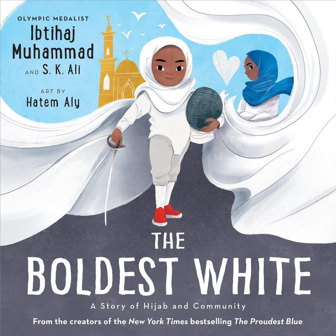 The Boldest White: A Story of Hijab and Community book cover