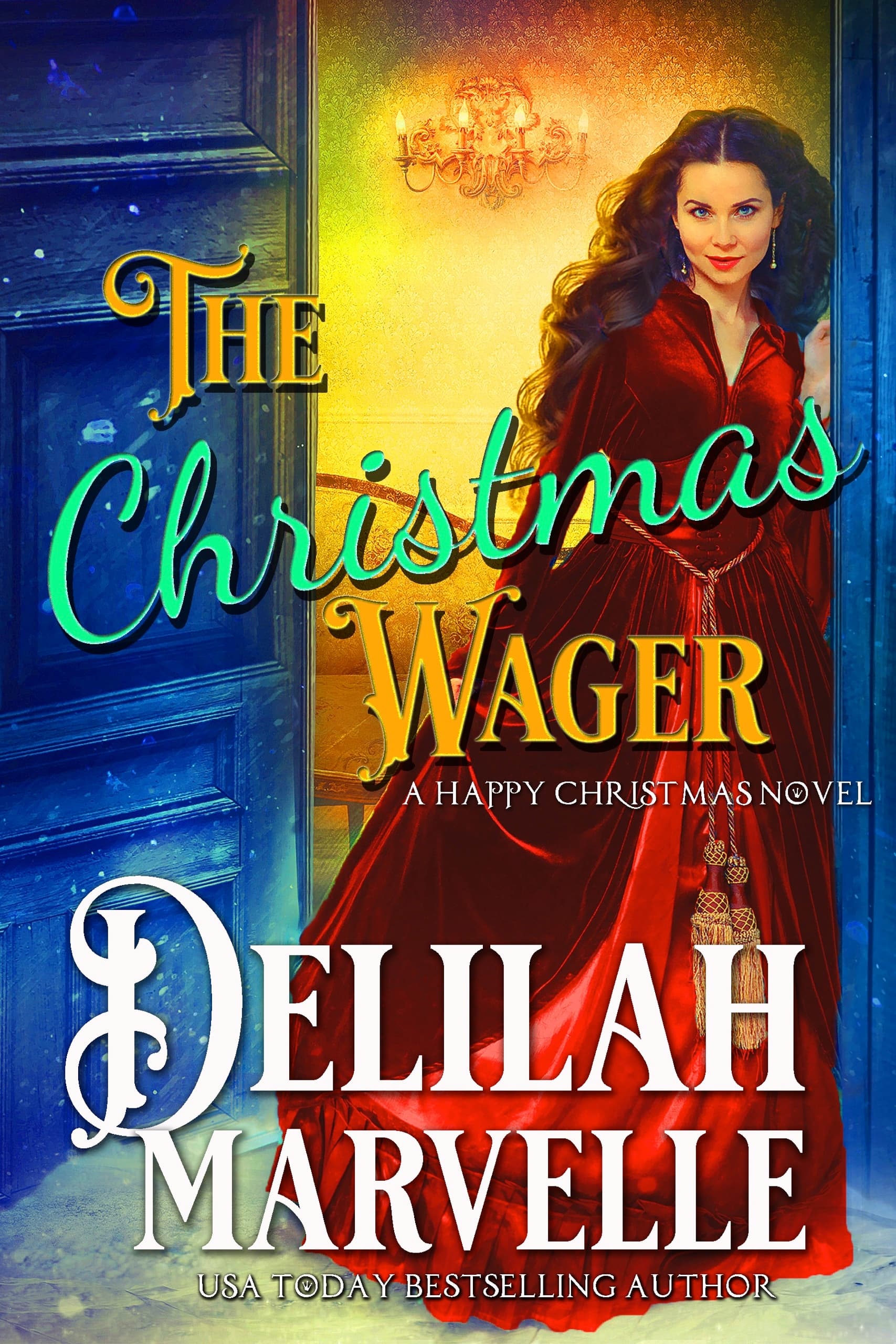 The Christmas Wager book cover