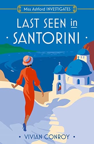 Last Seen in Santorini book cover