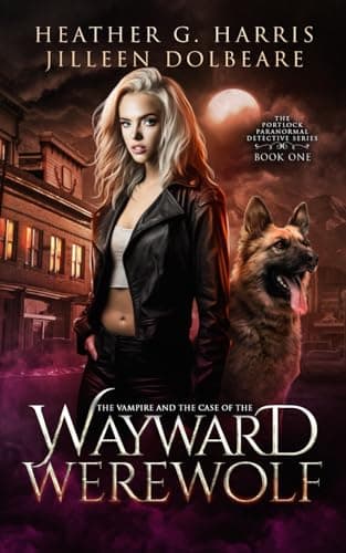 The Vampire and the Case of the Wayward Werewolf book cover