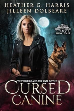 The Vampire and the Case of the Cursed Canine book cover