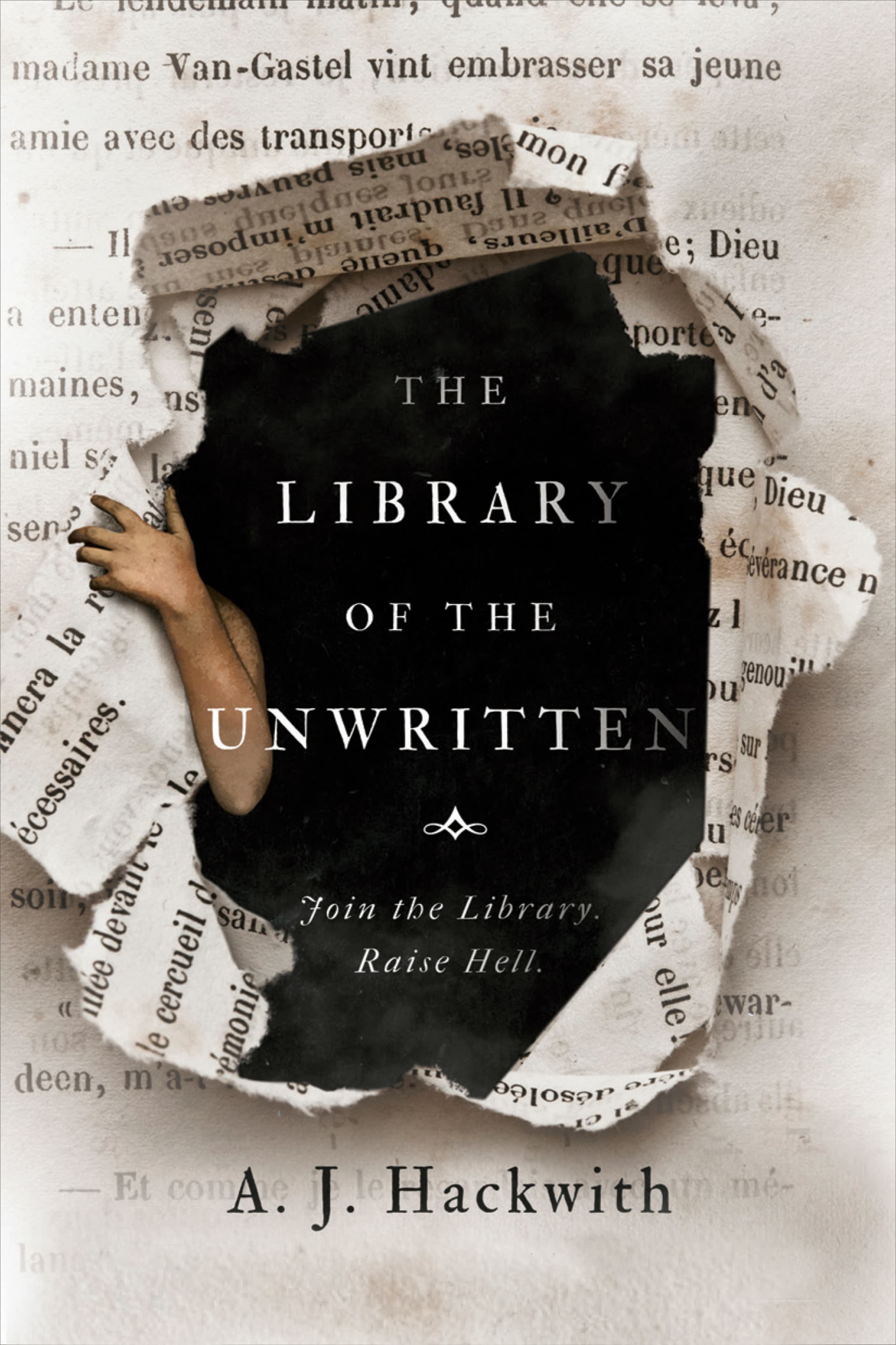 The Library of the Unwritten book cover