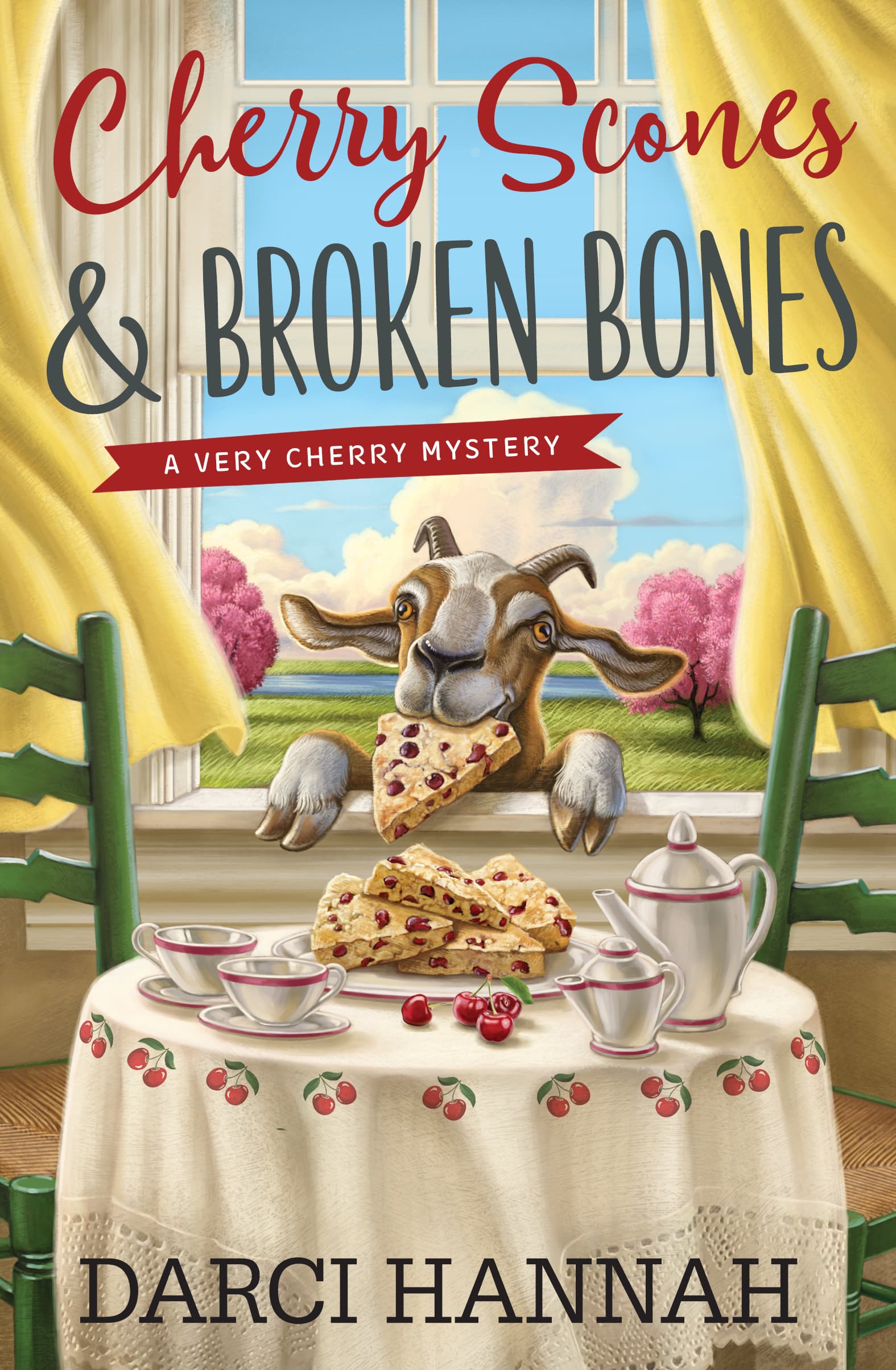 Cherry Scones & Broken Bones book cover