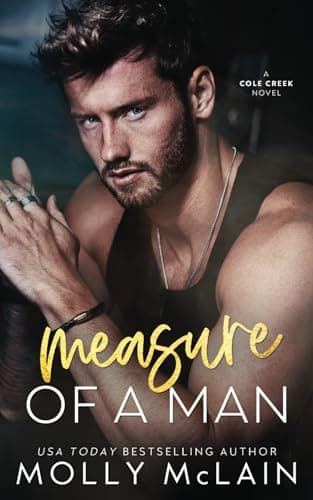 Measure of a Man: A Friends to Lovers Reverse Age Gap Romance book cover