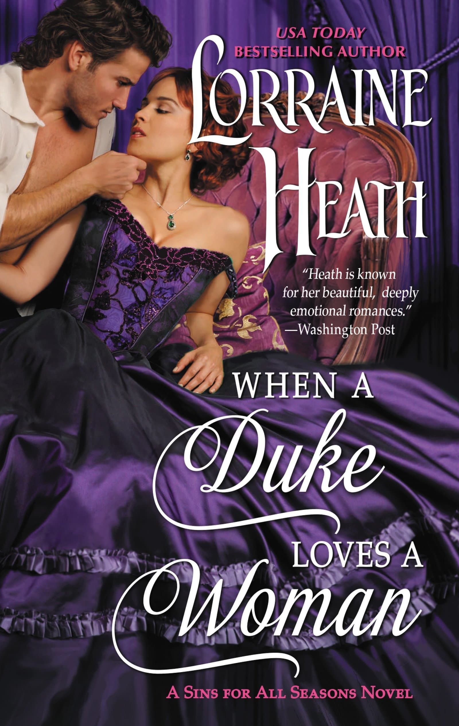 When a Duke Loves a Woman book cover