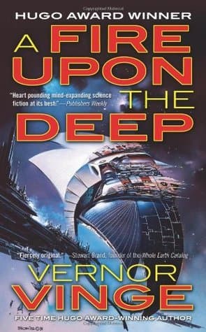 A Fire Upon the Deep book cover