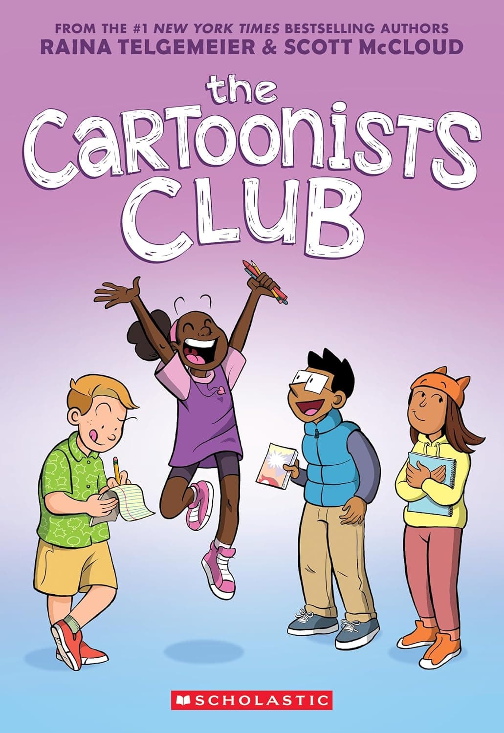 The Cartoonists Club: A Graphic Novel book cover