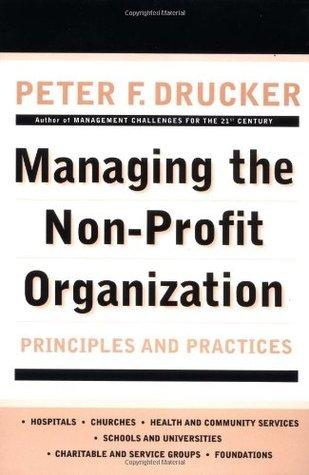 Managing the Non-Profit Organization: Principles and Practices book cover