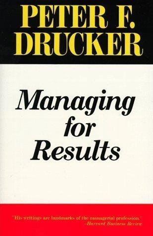 Managing for Results book cover