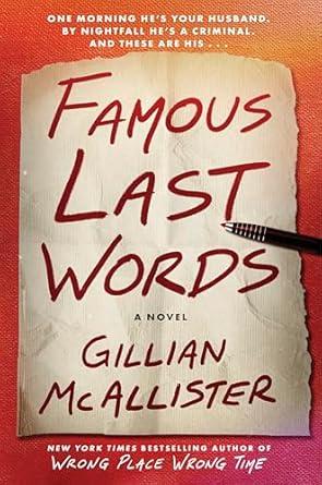 Famous Last Words book cover