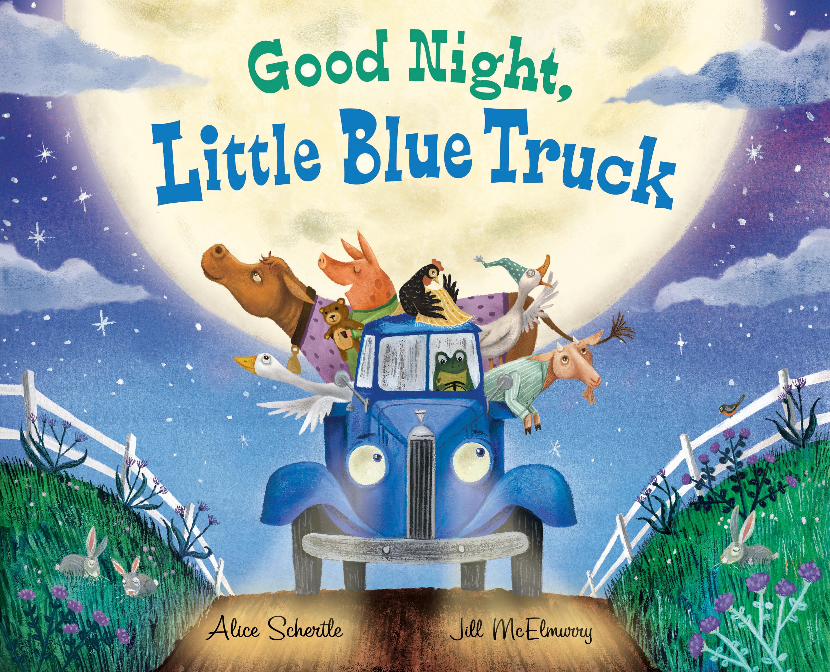 Good Night, Little Blue Truck book cover