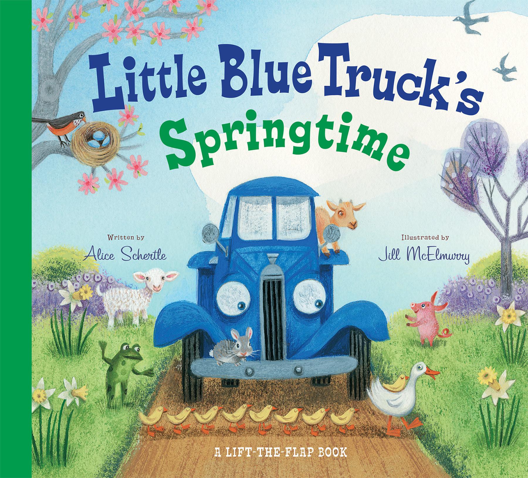 Little Blue Truck's Springtime book cover