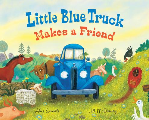 Little Blue Truck Makes a Friend book cover