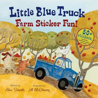 Little Blue Truck Farm Sticker Fun! book cover