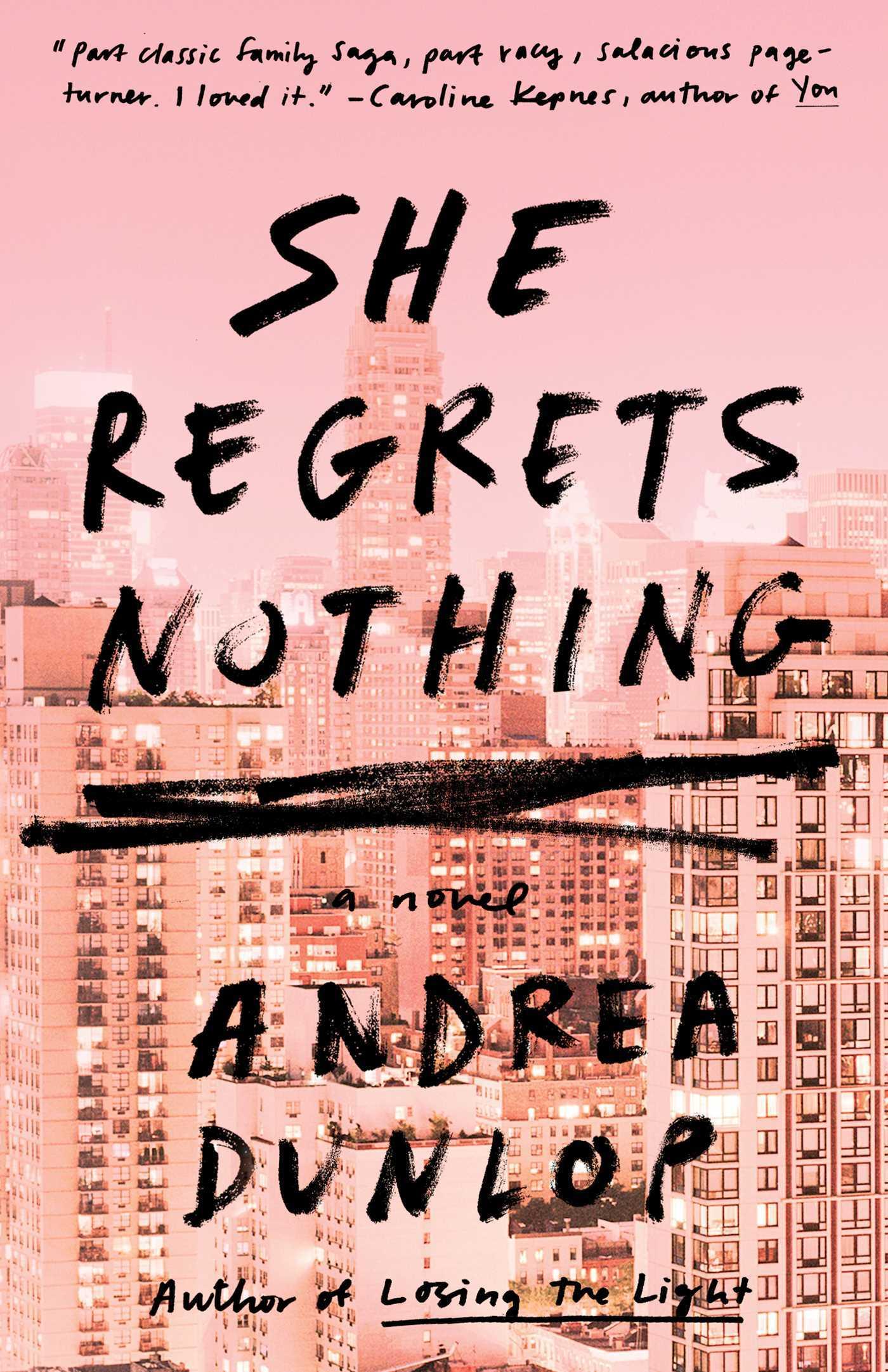 She Regrets Nothing book cover