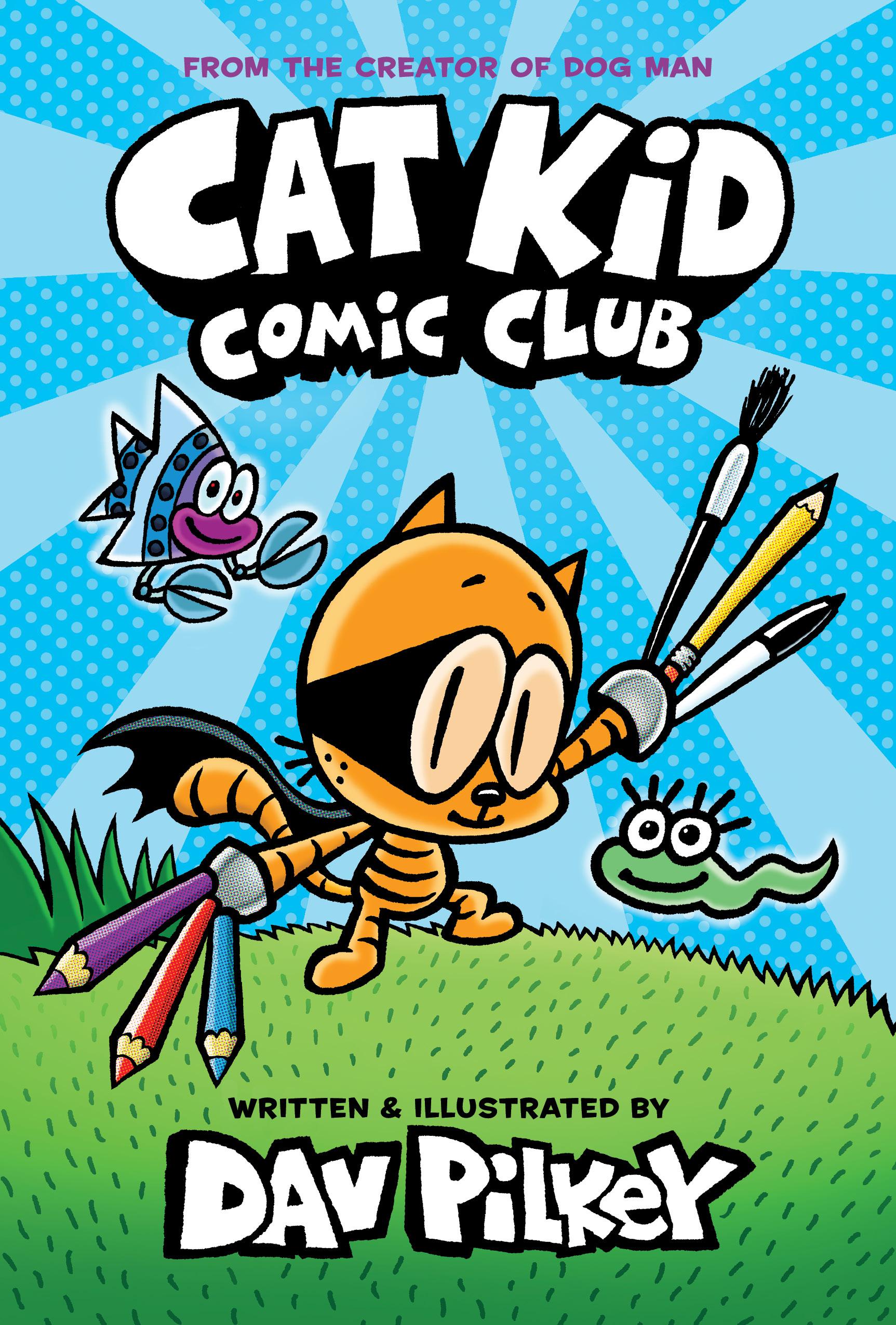 Cat Kid Comic Club book cover