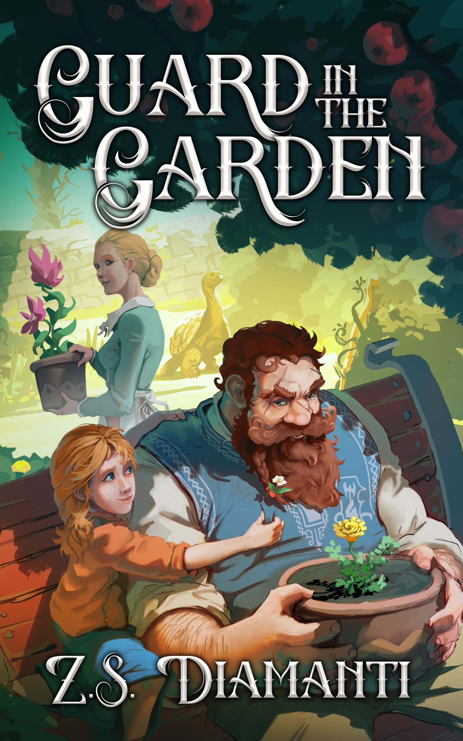 Guard in the Garden: A Cozy Fantasy book cover