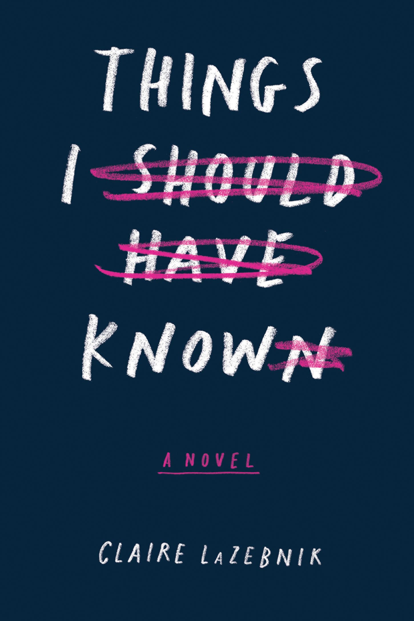 Things I Should Have Known: A Novel book cover