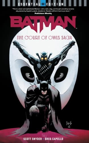 Batman: The Court of Owls Saga: DC Essential Edition book cover