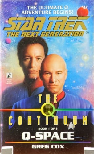 The Q Continuum: Q-Space (Star Trek The Next Generation, Book 47) book cover
