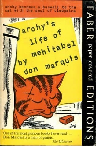 Archy's Life of Mehitabel book cover