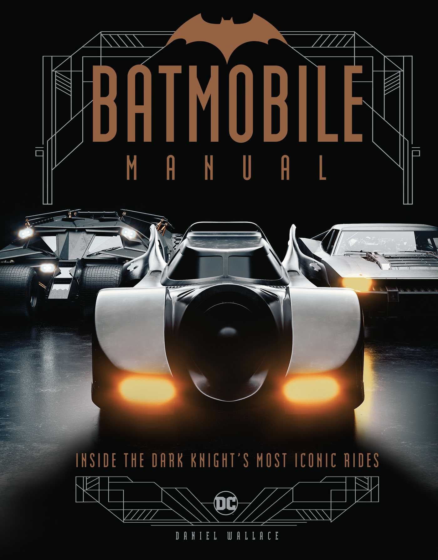 Batmobile Manual: Inside the Dark Knight's Most Iconic Rides book cover