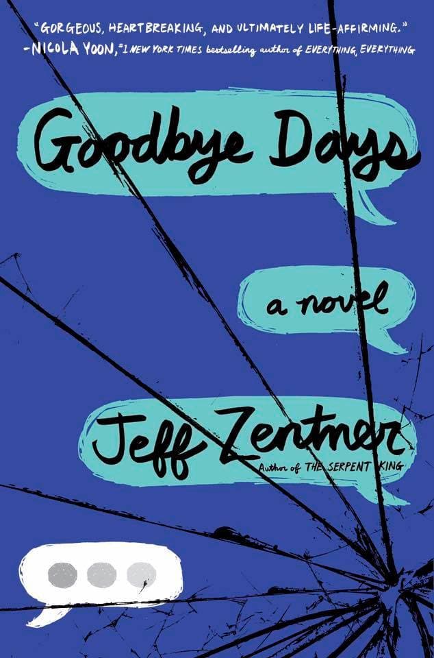 Goodbye Days book cover