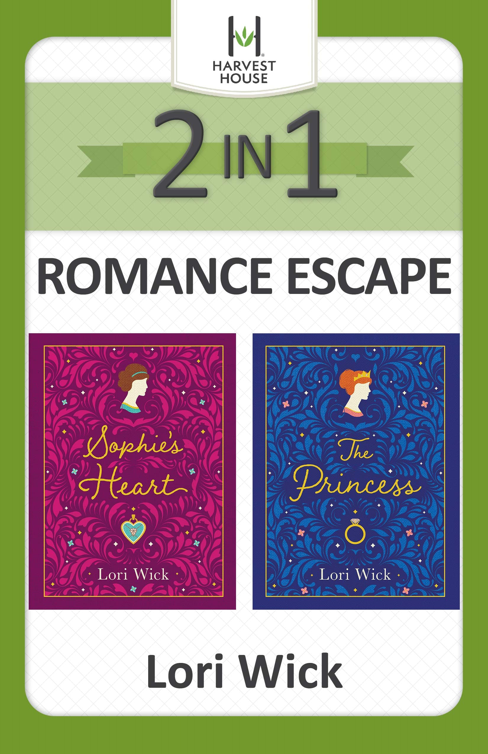 2-in-1 Romance Escape: Sophie's Heart / The Princess book cover