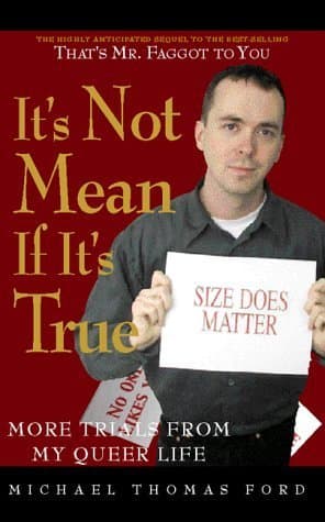 It's Not Mean If It's True: More Trials from My Queer Life book cover