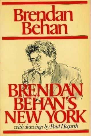 Brendan Behan's New York book cover