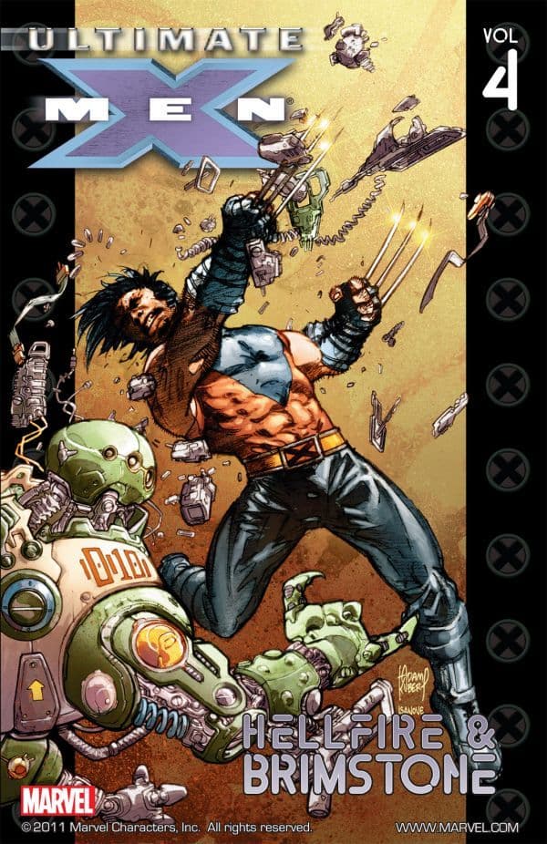 Ultimate X-Men, Vol. 4: Hellfire and Brimstone book cover