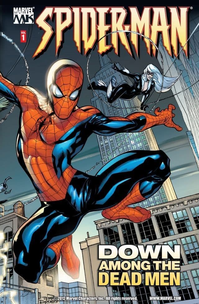 Marvel Knights: Spider-Man, Vol. 1: Down Among the Dead Men book cover