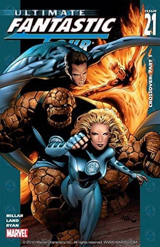 Ultimate Fantastic Four #21 book cover