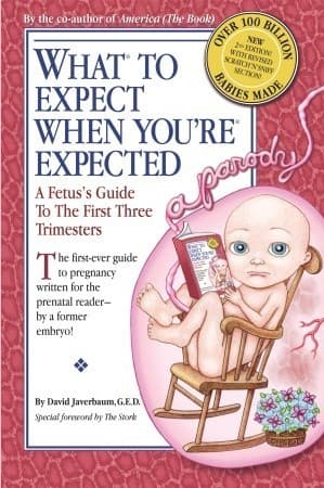 What to Expect When You're Expected: A Fetus's Guide to the First Three Trimesters book cover
